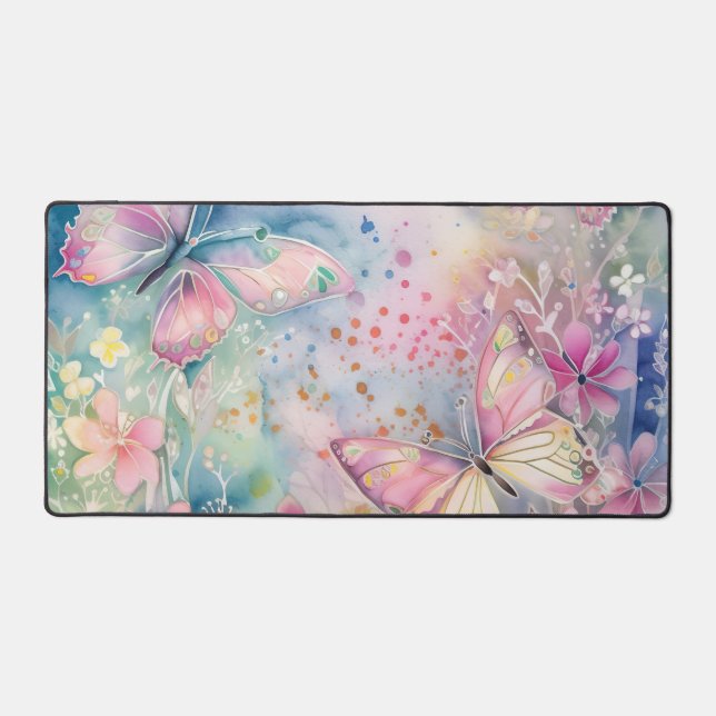 Papillons et fleurs Whimsical (Recto)