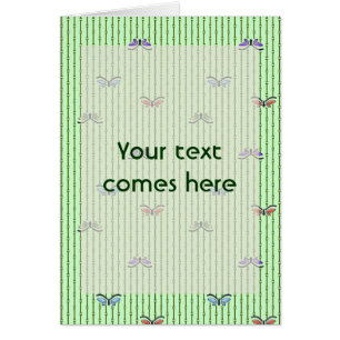 papillons et rideau de bambou