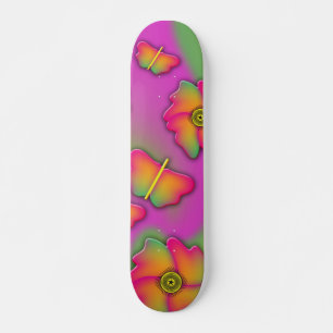 Papillons & Fleurs Skateboard