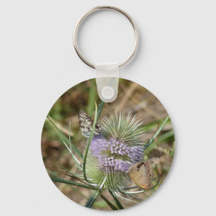 Papillons Keychain