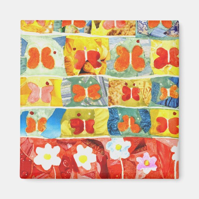 Papillons Magnet de danse (Devant)