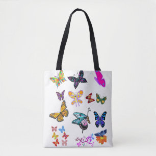 papillons sac fourre-tout