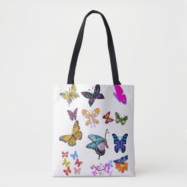 papillons sac fourre-tout (Devant)