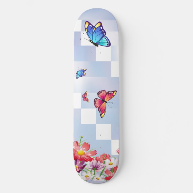 Papillons Skateboard (Recto)