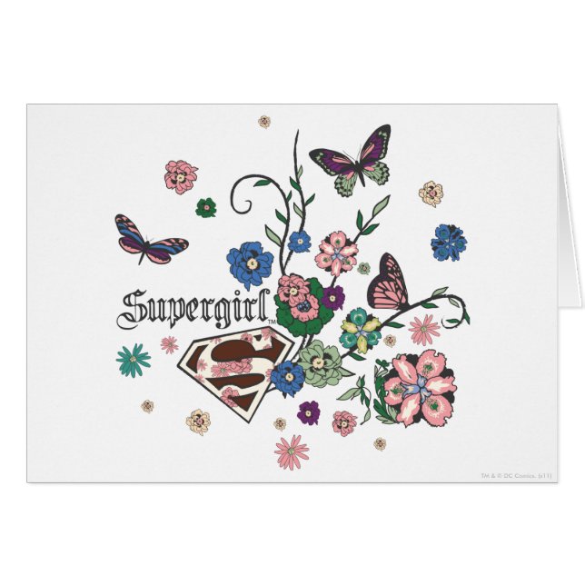 Papillons supergirl (Devant horizontal)