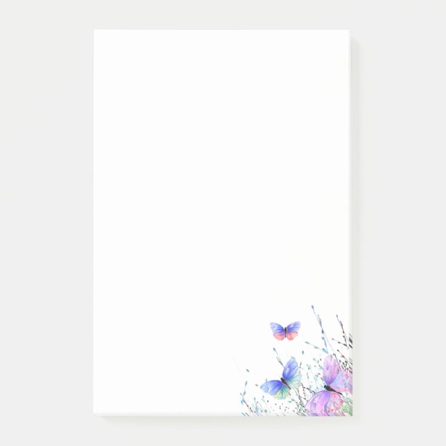 Papillons volants Post-it® Notes (Devant)