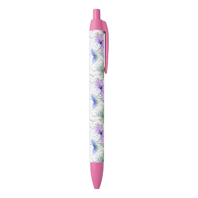 Papillons volants Stylo printemps Joie (Bas (Vertical))