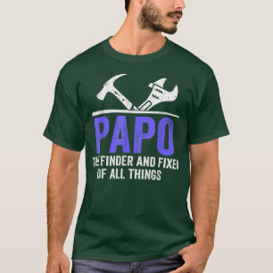 Papo Grandpa Finder Grandfather Fathers Day T-Shir T-Shirt