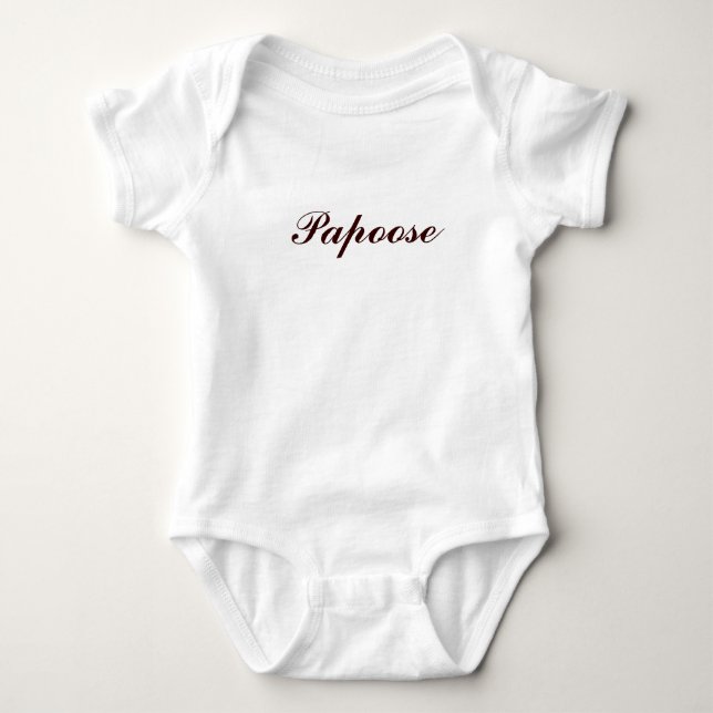 Papoose Baby Bodysuit (Front)