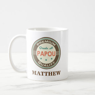 Papou Personalized Office Mug Gift
