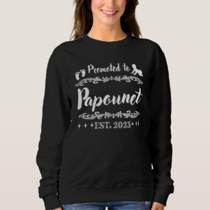 Papounet Dad in French France Québec Canada Sweatshirt