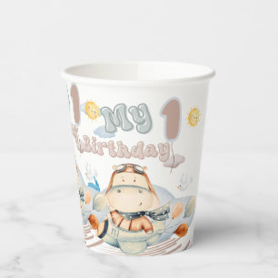 Pappbecher.zum 1.Geburtstag Paper Cups