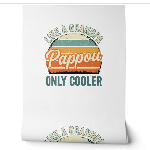 Pappou Like a Grandpa Only Cooler Vintage Shirt_1 Wallpaper