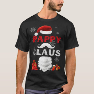 Pappy Claus Matching Family Christmas Santa T-Shirt