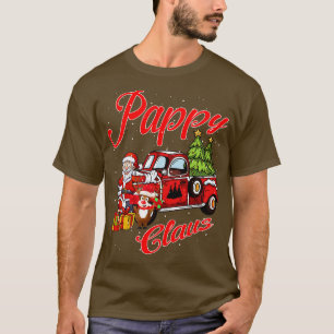 Pappy Claus Santa Christmas Funny Awesome Gift T-Shirt