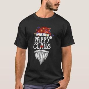Pappy Claus Santa Light Best Pappy Ever T-Shirt