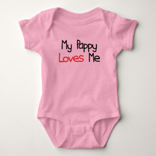 Pappy Loves Me Baby Bodysuit