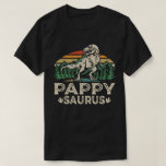 Pappysaurus Dinosaur Grandpa Saurus Father's Day T-Shirt<br><div class="desc">Get this funny saying outfit for your special proud grandpa from granddaughter, grandson, grandchildren, on father's day or christmas, grandparents day, or any other Occasion. show how much grandad is loved and appreciated. A retro and vintage design to show your granddad that he's the coolest and world's best grandfather in...</div>