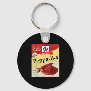 Paprika Condiment Costume Holiday Spice Group Cost Keychain