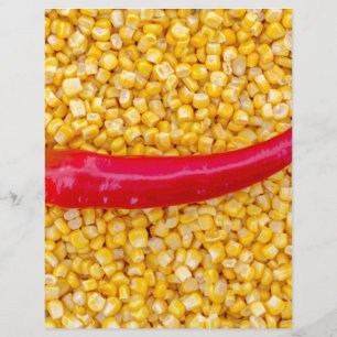 Paprika on corn