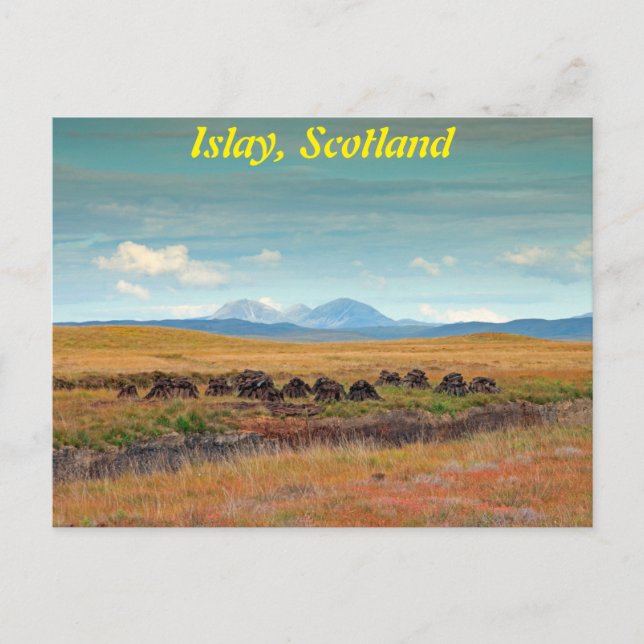 Paps of Jura from Islay, Scotland Postcard (Front)