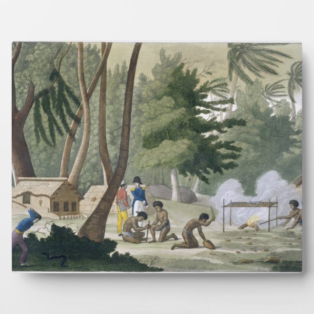 Papu tribe on the Isle of Rawak, plate 20 from 'Le Plaque (Front)