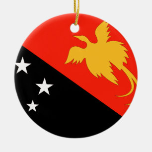 Papua New Guinea Ceramic Ornament