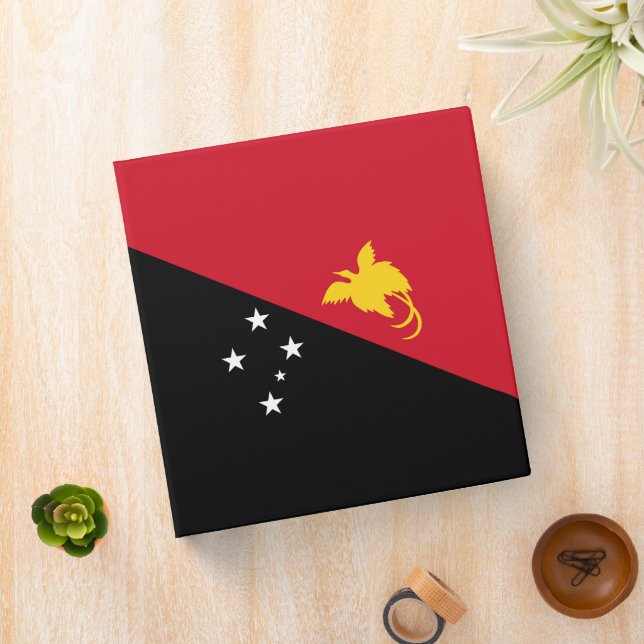 Papua New Guinea flag Binder (In Situ)