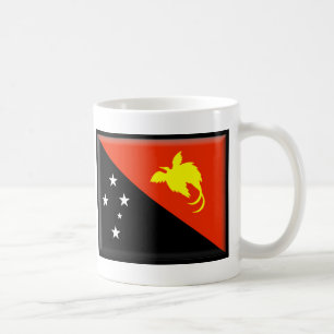 Papua New Guinea Flag Coffee Mug