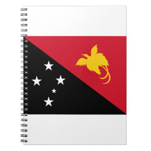Papua New Guinea Flag Notebook