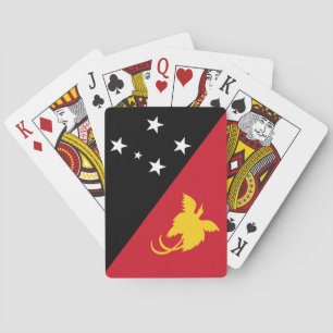 Papua New Guinea Flag Playing Cards