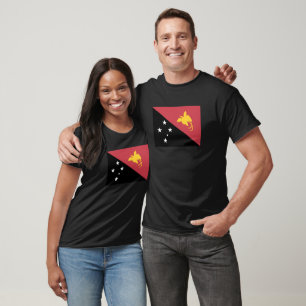 Papua New Guinea Flag T-Shirt, Patriotic T-Shirt