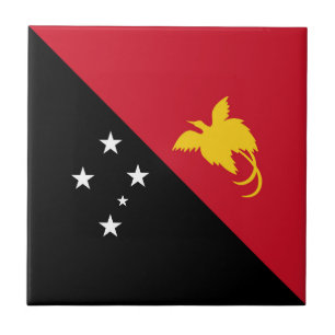 Papua New Guinea flag Tile