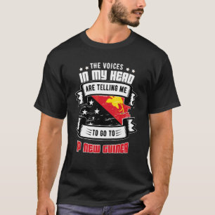 Papua New Guinea In My Head T-Shirt