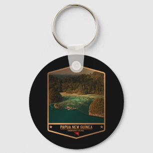 Papua New Guinea Keychain