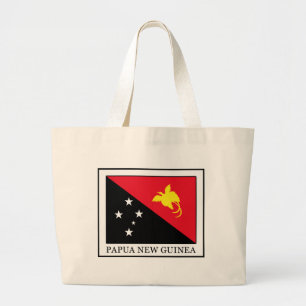 Papua New Guinea Large Tote Bag