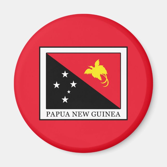 Papua New Guinea Magnet (Front)