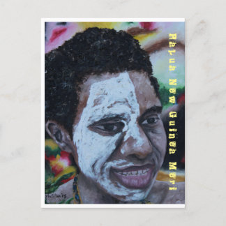 Papua New Guinea Meri Postcard
