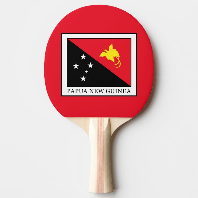 Papua New Guinea Ping Pong Paddle (Front)