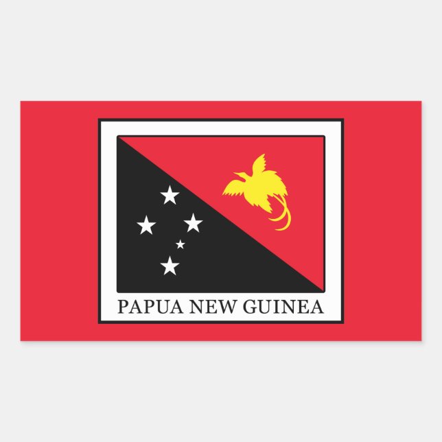 Papua New Guinea Sticker (Front)
