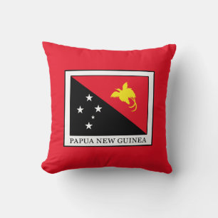 Papua New Guinea Throw Pillow