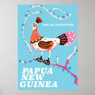 Papua New Guinea Travel poster