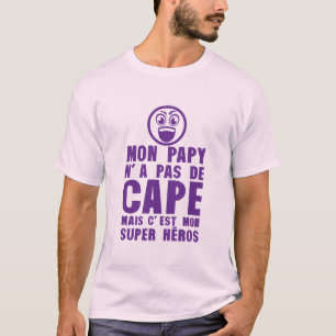 papy_papi_barbu_moustachu_mustache_family_5 T-Shirt