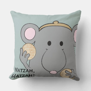 Pâque 20/20" Coussin "Matzah, Matzah !"