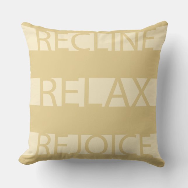 Pâque 20/20" Coussin "Tans RRR" (Recto)