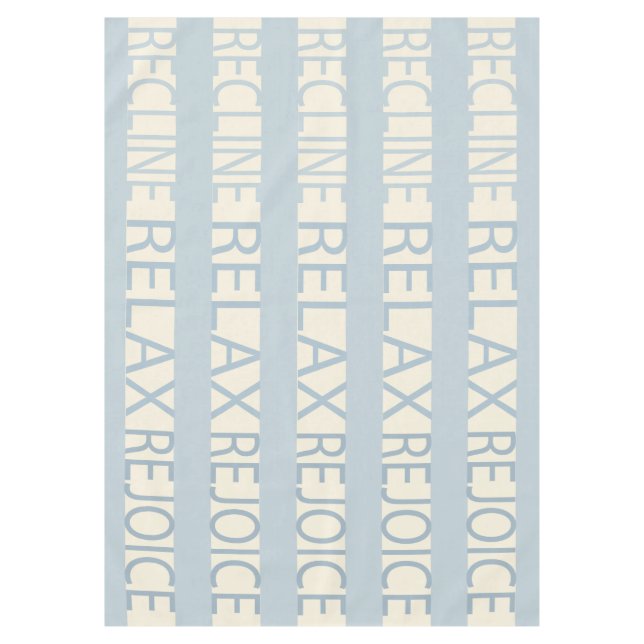 Pâque 60/84" Nappe Pâque R & R Bleu (Devant)