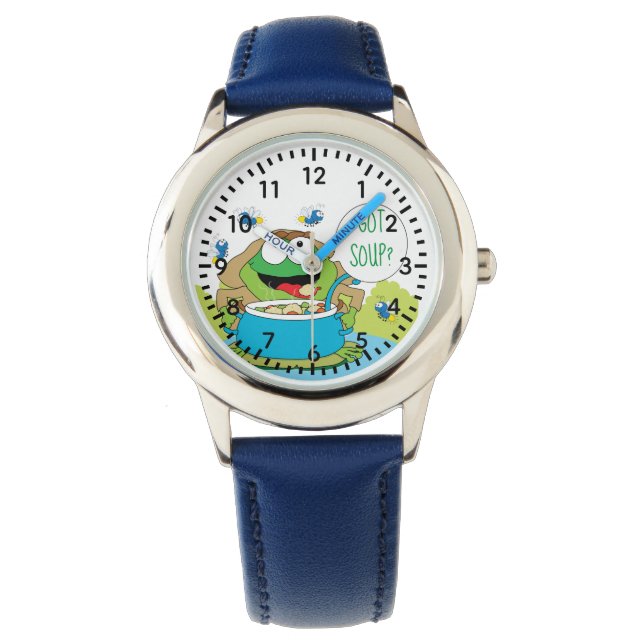 Pâque Funny Grenouille Obtenu Soupe Montre Personn (devant)