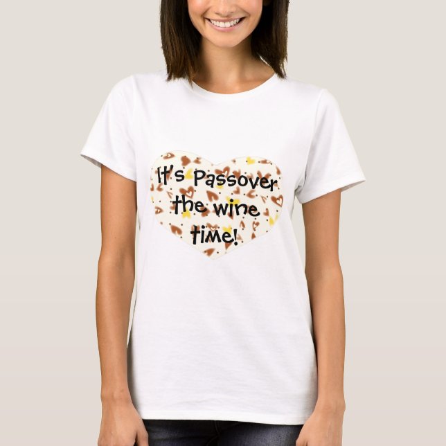 Pâque Le Temps Du Vin ! T-shirt pour femmes (Devant)