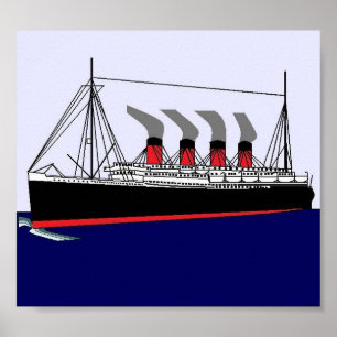 Paquebot France 1912 Poster