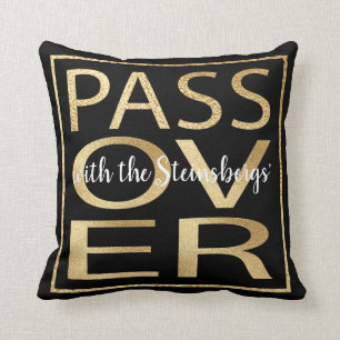 Pâques 16 x 16 Coussins Passover Classic Gold